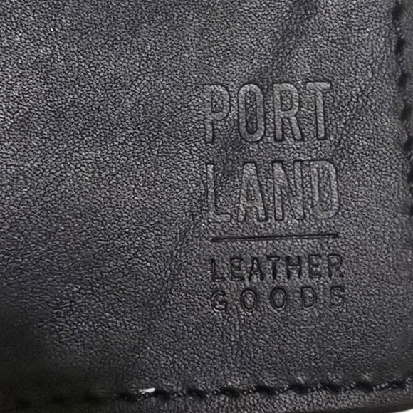 NWOT Portland Leather Bundle.  1 Wristlet, 1 Mini Wallett And 1 Card Holder - Picture 7 of 8